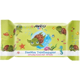 AVEO Kids Fuktigt Toalettpapper - 120 Stycken