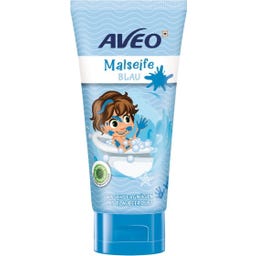 AVEO Kids Tekenzeep Blauw Bosbessengeur - 75 ml