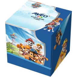 AVEO Kids Würfelbox Bunte Tücher Paw Patrol - 64 Stück