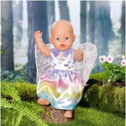 Zapf Creation BABY born Einhorn Feen Outfit 43cm - 1 Stk