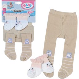 Zapf Creation BABY born Collants et Chaussettes 43 cm - 1 pcs