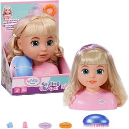 Zapf Creation Stylingkopf Carla