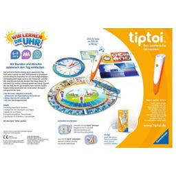 Ravensburger tiptoi - Spiel - Wir lernen die Uhr