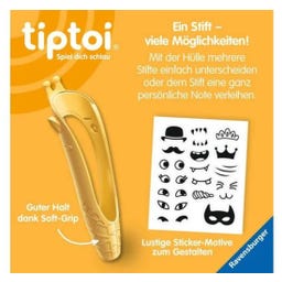 Ravensburger tiptoi - Stifthülle zum Wechseln in Gelb