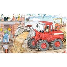 Ravensburger Rahmenpuzzle - Mein Bagger, 15 Teile