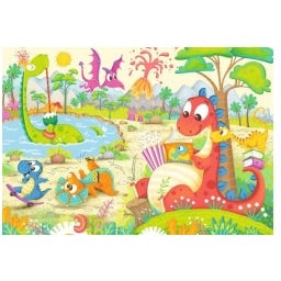Ravensburger Puzzle - Lieblingsdinos- 2x12 Teile
