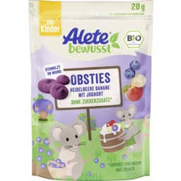 Bio Obsties Heidelbeere Banane mit Joghurt - 20 g