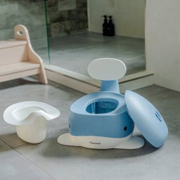 Kindsgut Kindertöpfchen Taubenblau