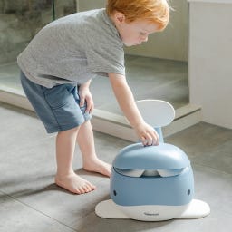 Kindsgut Kindertöpfchen Taubenblau