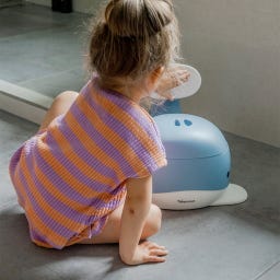 Kindsgut Kindertöpfchen Taubenblau