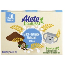 Alete bewusst Milch-Getreide-Mahlzeit Kakao - 400 ml