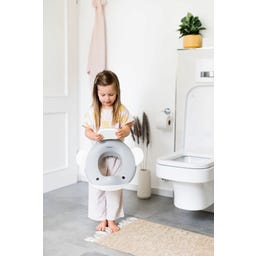 Kindsgut Toilettenaufsatz Wal Dunkelgrau
