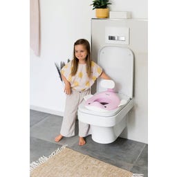 Kindsgut Toilettenaufsatz Wal Zartrosa