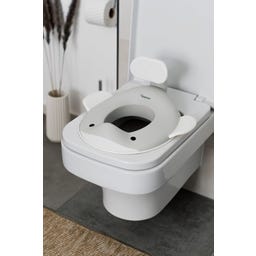 Kindsgut Toilettenaufsatz Wal Hellgrau