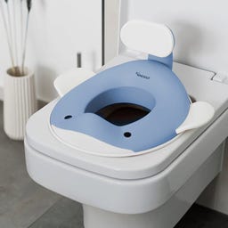 Kindsgut Toilettenaufsatz Taubenblau