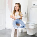 Kindsgut Toilettenaufsatz Taubenblau