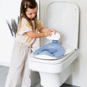 Kindsgut Toilettenaufsatz Taubenblau