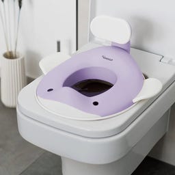 Kindsgut Toilettenaufsatz Flieder