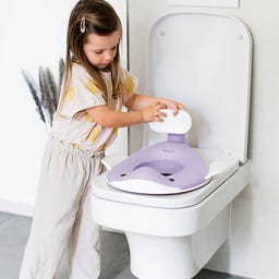 Kindsgut Toilettenaufsatz Flieder