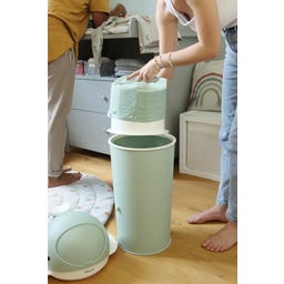 Kindsgut Windelmülleimer Wal aquamarin