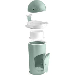 Kindsgut Windelmülleimer Wal aquamarin