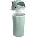 Kindsgut Windelmülleimer Wal aquamarin