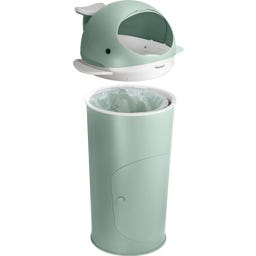 Kindsgut Windelmülleimer Wal aquamarin