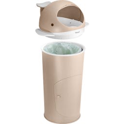Kindsgut Windelmülleimer Wal sand
