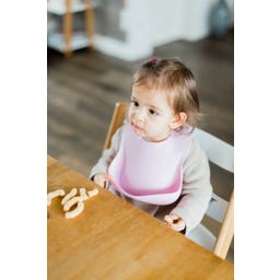 Kindsgut Silikonlätzchen Zartrosa