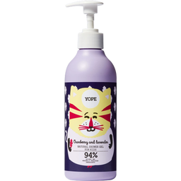 YOPE Shower Gel for Kids Cranberry & Lavender - 400 ml