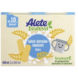 Alete bewusst Milch-Getreide-Mahlzeit Keks - 400 ml