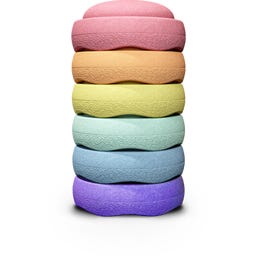 Stapelstein Rainbow Pastel 6
