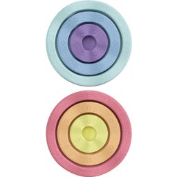 Stapelstein Inside rainbow pastel