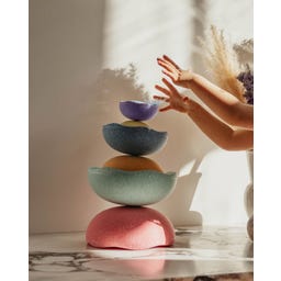 Stapelstein Inside rainbow pastel