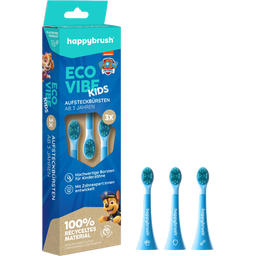 happybrush ECO VIBE Kids Aufsteckbürsten Paw Patrol - 1 Set