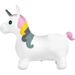 Kindsgut Animale Gonfiabile Cavalcabile, Unicorno
