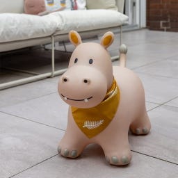 Animale Gonfiabile Cavalcabile, Ippopotamo