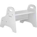 Kindsgut Sgabello in Legno, Grigio Chiaro