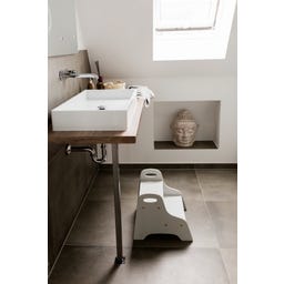 Kindsgut Sgabello in Legno, Grigio Chiaro