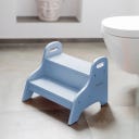 Kindsgut Sgabello in Legno, Blu Colomba