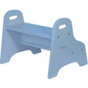 Kindsgut Sgabello in Legno, Blu Colomba