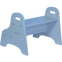 Kindsgut Sgabello in Legno, Blu Colomba
