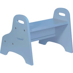 Kindsgut Sgabello in Legno, Blu Colomba