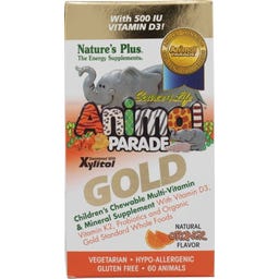 Nature's Plus Animal Parade GOLD Multivitamin Orange