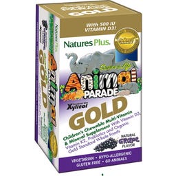 Nature's Plus Animal Parade GOLD Multivitamin - Traube