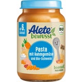 Alete bewusst Bio Pasta mit Rahmgemüse und Bio-Schwein