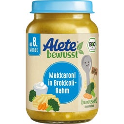Alete bewusst Bio Makkaroni in Brokkoli-Rahm - 220 g