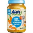 Alete bewusst Bio Rahmkarotten mit Reis Bio-Pute