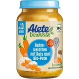 Alete bewusst Bio Rahmkarotten mit Reis Bio-Pute