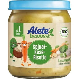 Alete bewusst Bio Spinat-Käse-Risotto - 250 g